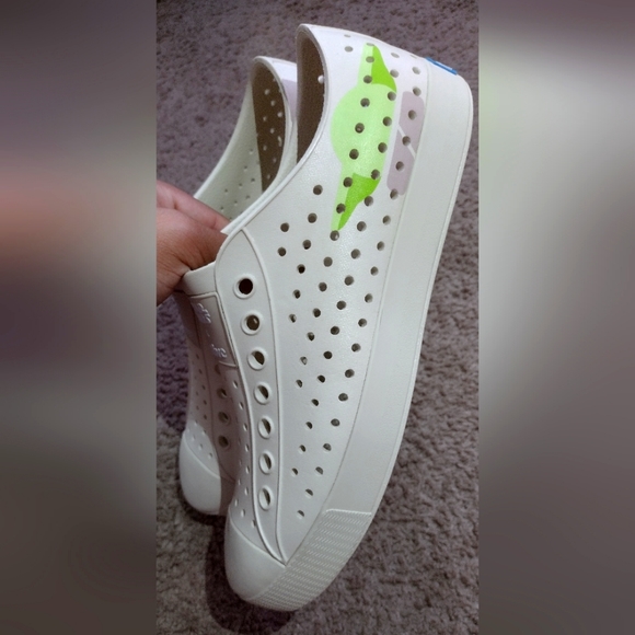 Star Wars x Native Grogu Shoes Size M7/W9 New without tags - Picture 6 of 7